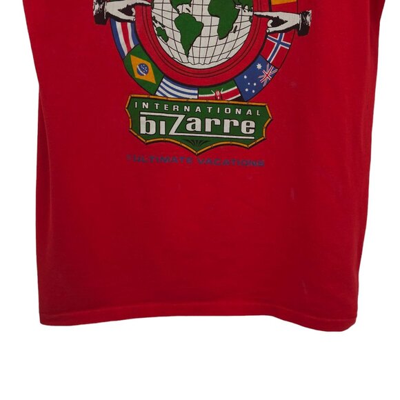 Jansport Uncle Bobs Int'l Travel Agency T Shirt Adult L Vintage Single Stitch - Picture 12 of 16